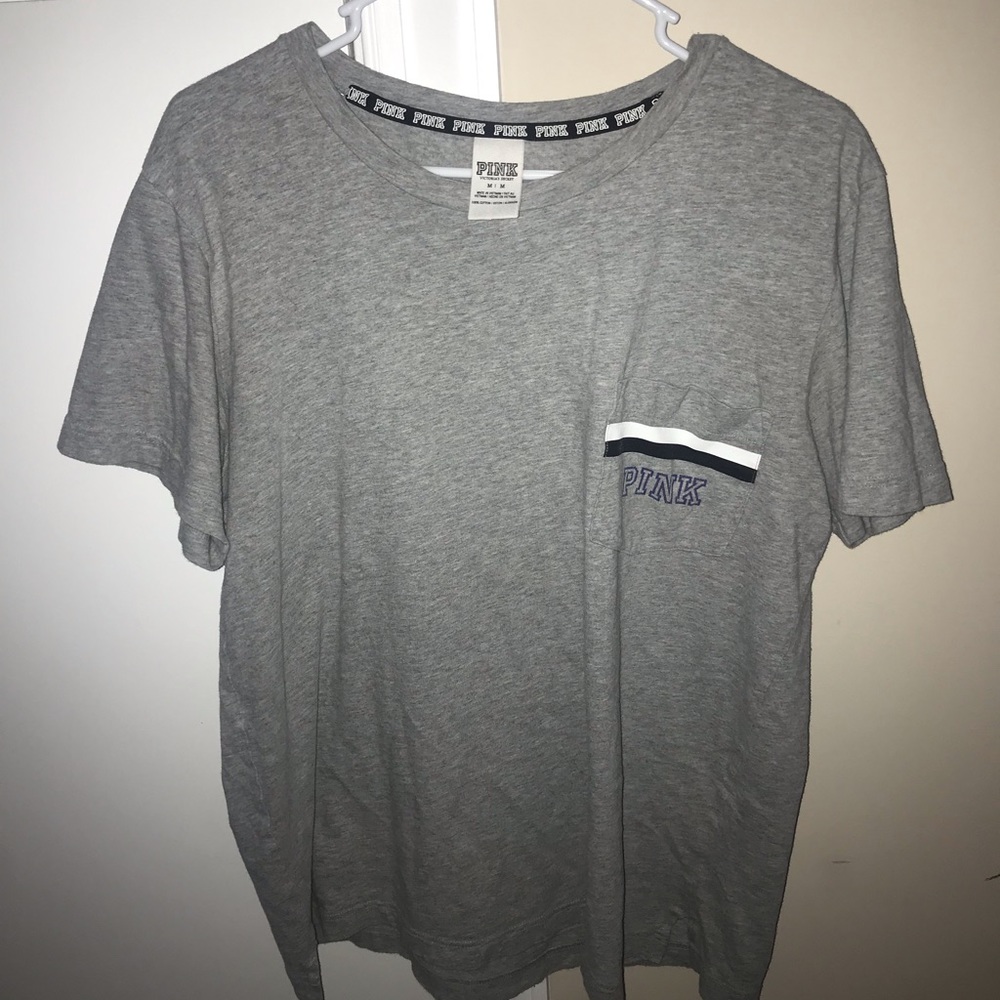 Victoria’s Secret PINK Gray Tee